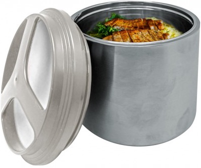 Termo de Solidos de Doble Pared de acero Inoxidable 1 litro